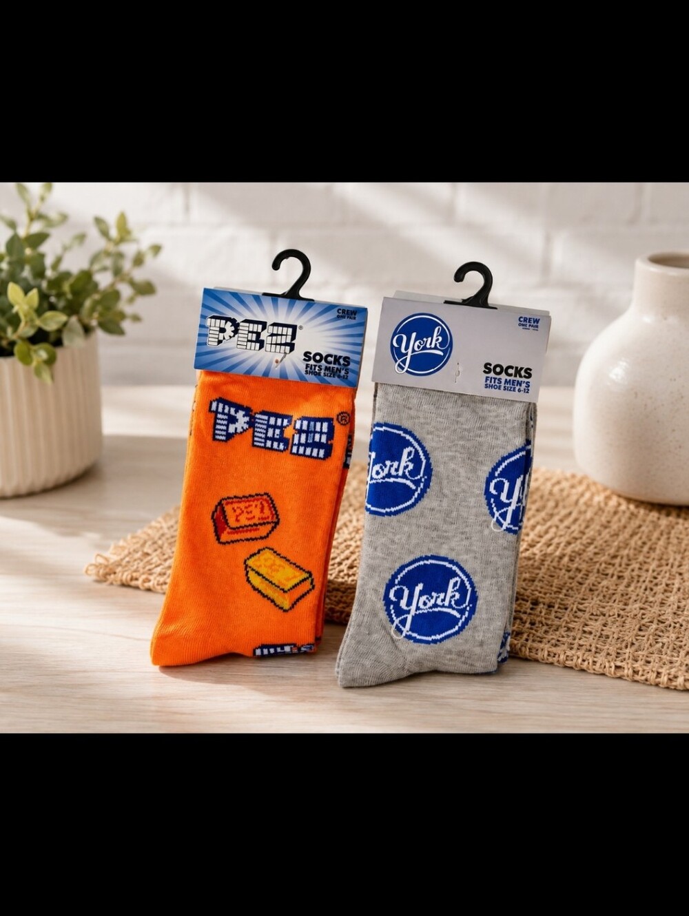 Men's Crew Socks 2 Pair